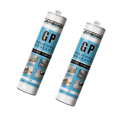 Résistant aux produits chimiques acétoxy silicone sédatif blanc / translucide